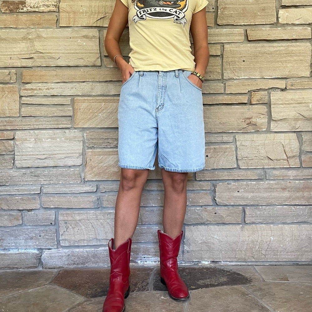 Vintage 90s jean shorts
